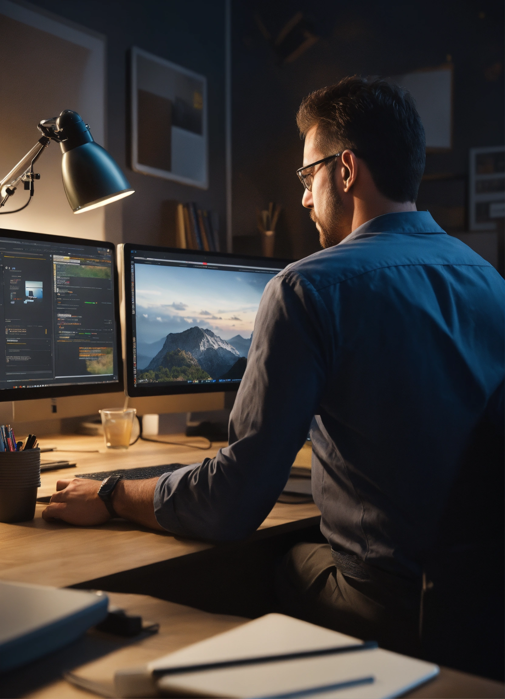 Draxunel ergonominen työtuoli ja työpöytä